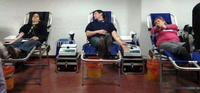 Jornada de donaci�n de sangre en Lomas