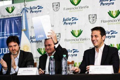 �lvarez y Pereyra firmaron acuerdo para la inclusi�n laboral de liberados del Servicio Penitenciario