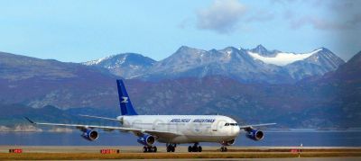 Aerol�neas sumar� la frecuencia Ushuaia y R�o Gallegos