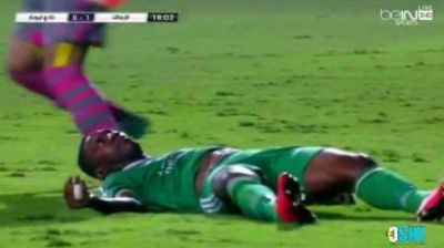 Video: un jugador se rompi� cinco v�rtebras y qued� al borde de la muerte