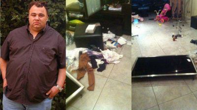 La furia de la Tota Santill�n por un robo en la casa de su ex mujer: 