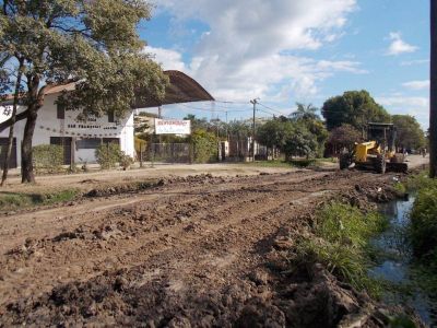 Contin�an trabajos para la recuperaci�n de calles