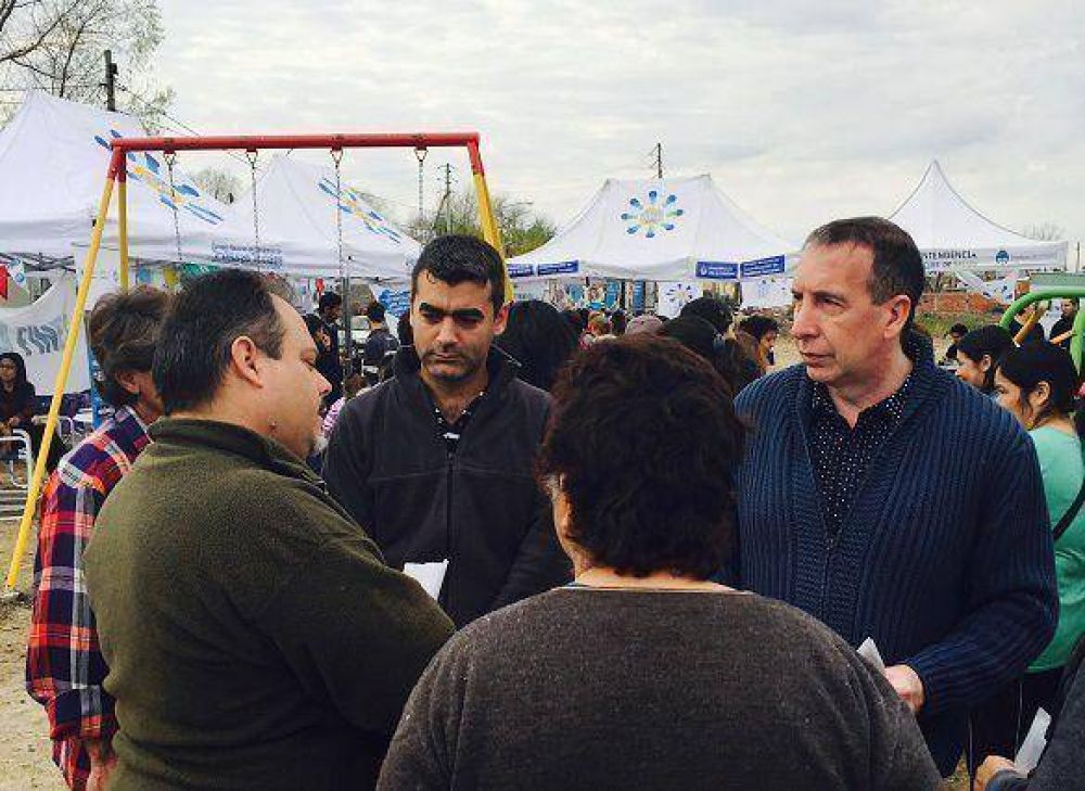 Szpolski y Ugo visitaron un Megaoperativo Interministerial