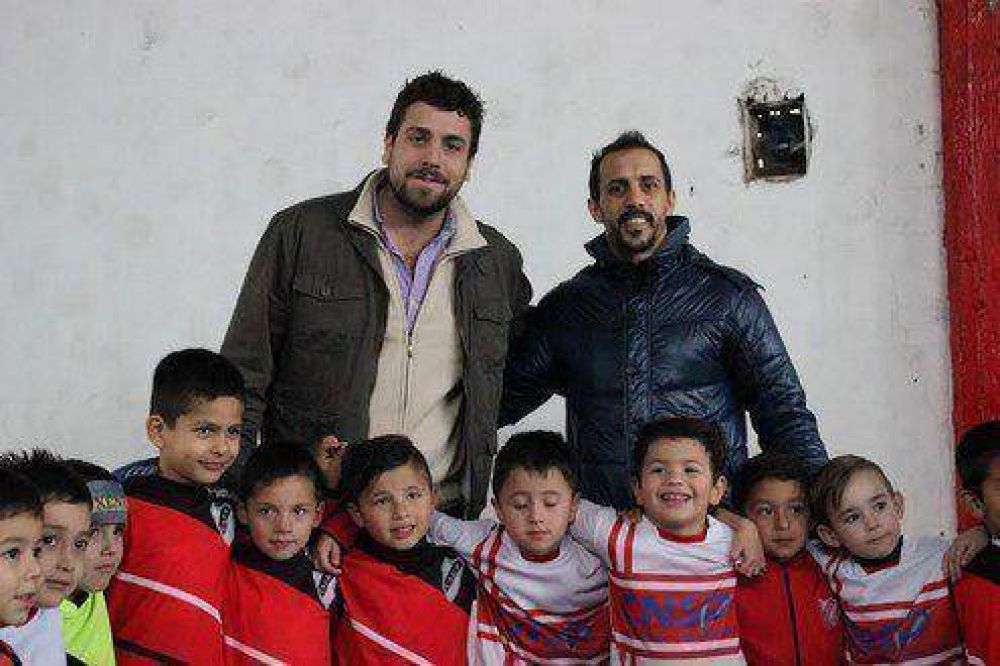 Lucas Delfino y Jos� Chatruc a todo deporte en Hurlingham