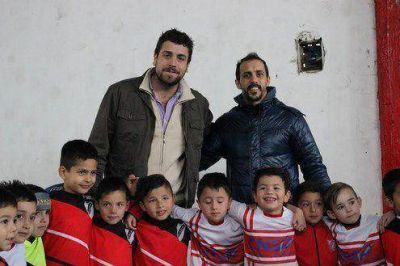 Lucas Delfino y Jos� Chatruc a todo deporte en Hurlingham