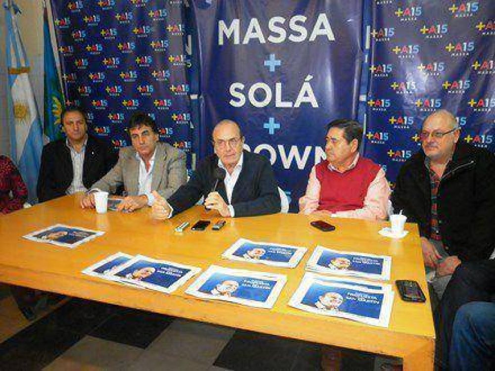 Carlos Brown present� sus propuestas de gobierno para San Mart�n