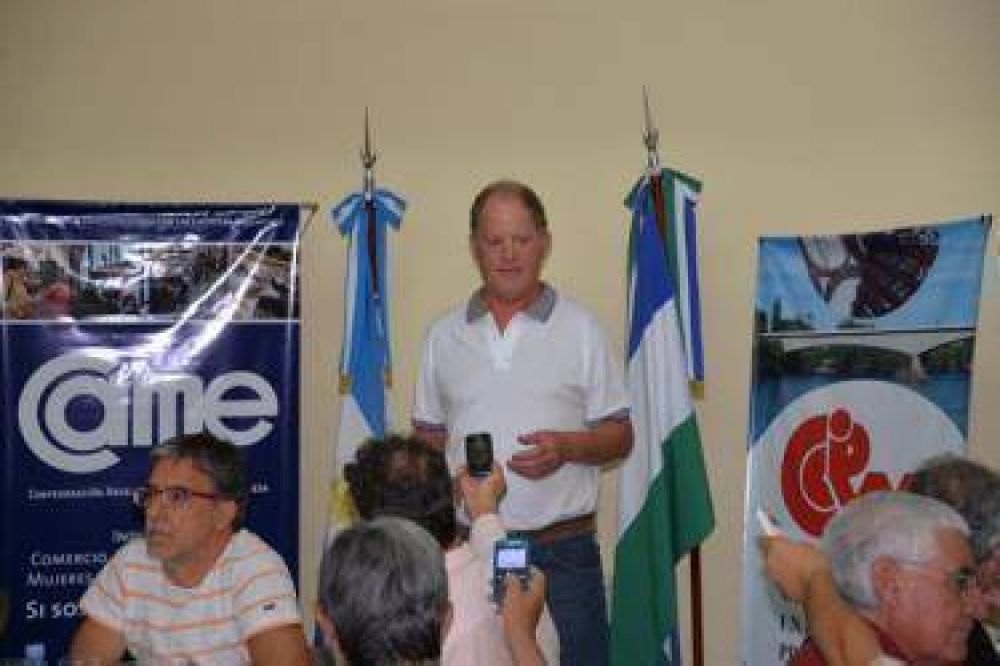 Destacan que los sectores productivos participen de la conducci�n del Ente de Desarrollo del Valle Medio
