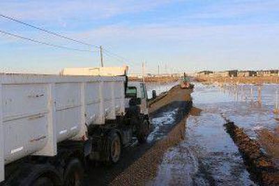El clima no dio tregua a los Municipios y hay sectores de las ciudades con calles intransitables