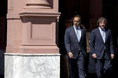 Amado Boudou sali� a apoyar a Daniel Scioli: 