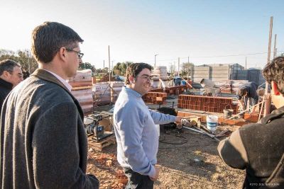 Pablo Bossio: �en Gardey ya hay familias construyendo el sue�o de la casa propia�