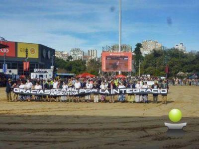 OTRO PELDA�O MAS: EL BALLET INTEGRARTE SE PRESENTO EN LA PISTA CENTRAL DE LA EXPOSICION RURAL DE PALERMO