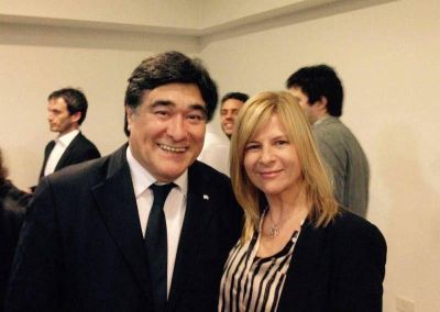Zannini junto a Saintout: �Me dijeron que gan�s, Florencia!�