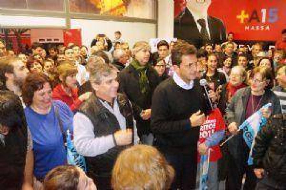 Sergio Massa en Chivilcoy