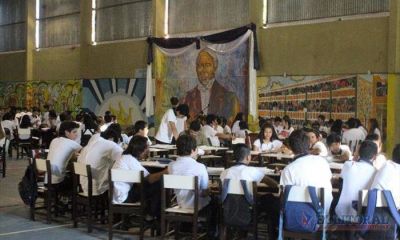 Obras en el Liceo Ferr�: la jornada escolar se compact� a s�lo dos horas por curso