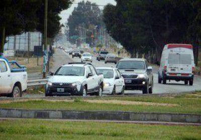 Ya no se aguanta viajar sin luz en un tramo de la Ruta 7 