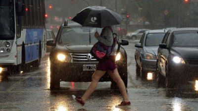 Rige una alerta meteorol�gica por tormentas fuertes