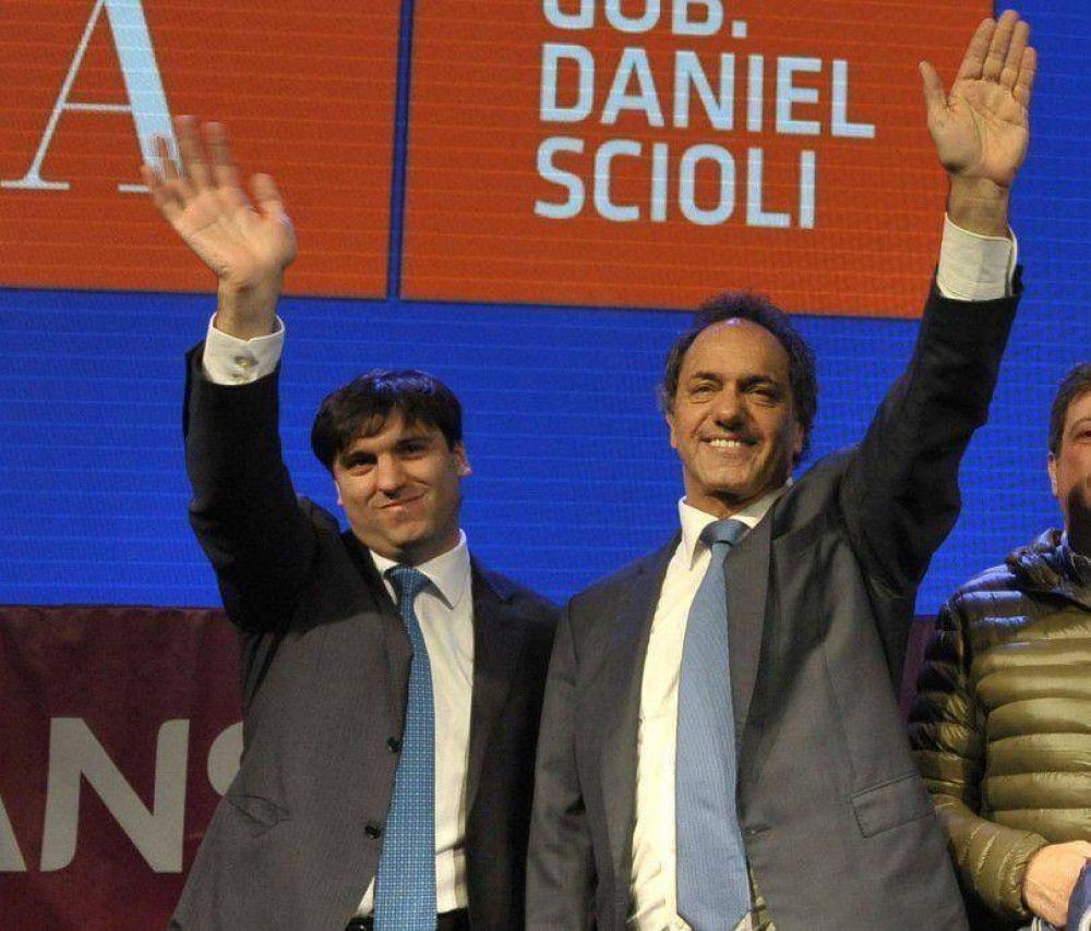 Daniel Scioli y Diego Bossio encabezarn un acto en Unin en respaldo a la lista local