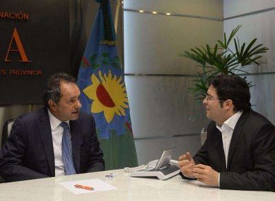 Pablo Bossio: �Agradezco a Daniel lo que hace por Tandil�