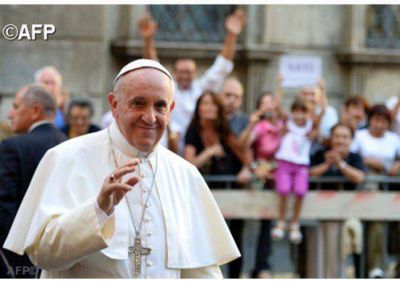 �Dej�monos conquistar por Cristo para poder servir a nuestros hermanos�, el Papa a los jesuitas 