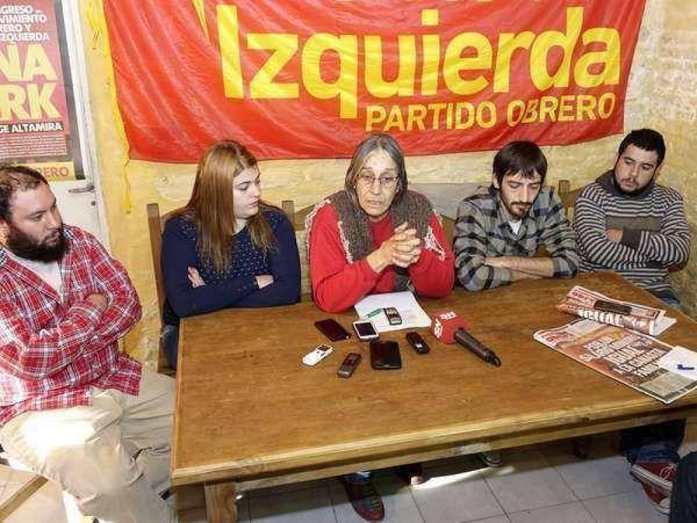 Se present� la lista Unidad del Frente de Izquierda y los Trabajadores local