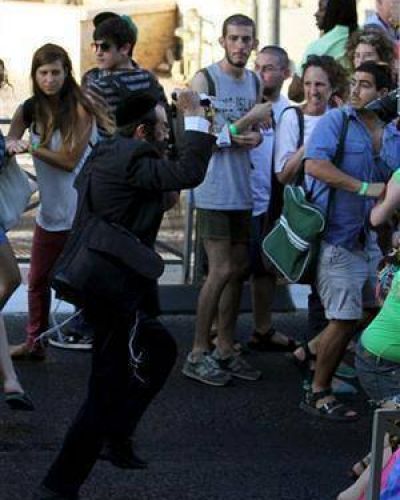 Heridos y miedo en la marcha del orgullo gay en Jerusal�n