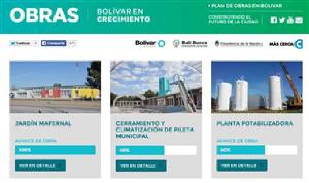 Se present� la nueva web de obras del municipio