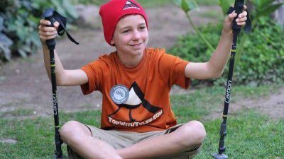 Tiene 11 a�os y quiere ser el m�s joven en llegar a la cima del Everest