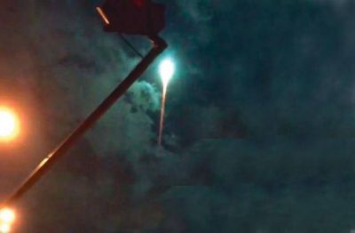 Una enorme luz azul atraves� el cielo tucumano