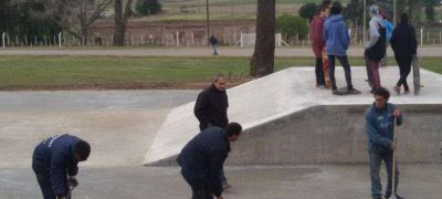 Avanzan las obras en el �Skate Center�