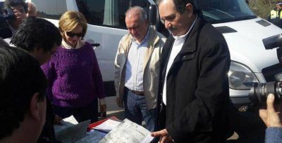 Alperovich recorri� el �ltimo tramo de la Ruta 38