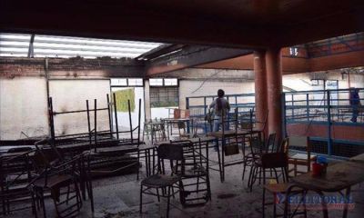 Infraestructura Escolar: contin�an los trabajos, inician clases en un colegio y habilitan salones