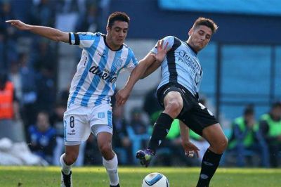 Saja ataj� un penal y Racing apenas empat� 0 a 0 con Belgrano en Avellaneda