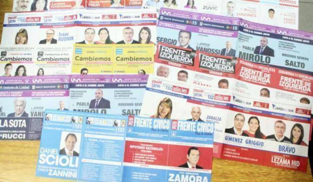 Santiagueos elegirn entre 17 propuestas electorales