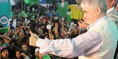 DAS NEVES EN TRELEW: �Tengo m�s fuerzas que en el 2003 cuando asum� el gobierno�