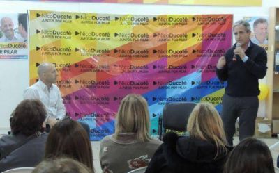 Horacio Rodr�guez Larreta llega a Pilar en el tramo final de la campa�a de Ducot�