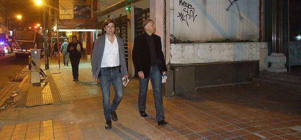 Bergman recorri� Lomas junto a M�rcuri