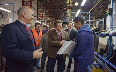 Pulti: �Nos proponemos duplicar las industrias y los puestos de trabajo en el Parque Industrial�