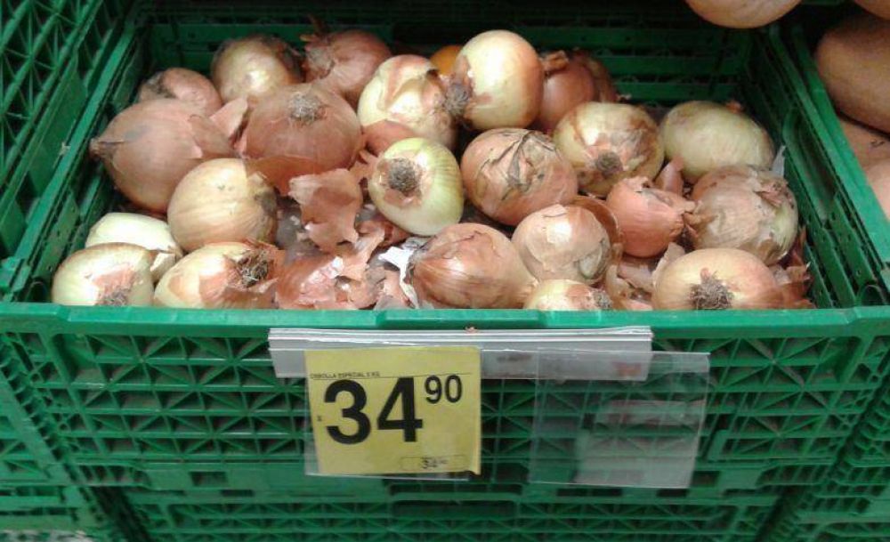Lloren chicos, lloren: el kilo de cebolla supera los 30 pesos