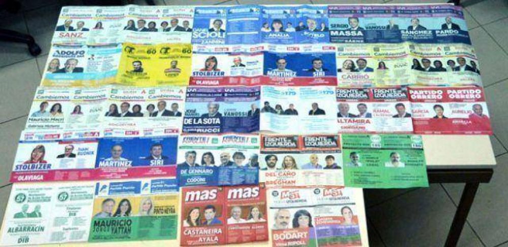 En el Chaco habr 17 boletas electorales en las PASO nacionales de este domingo
