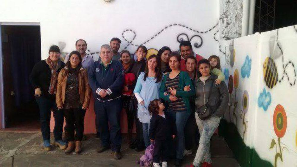 Con el apoyo de UOCRA Solidario, el Jard�n est� feliz