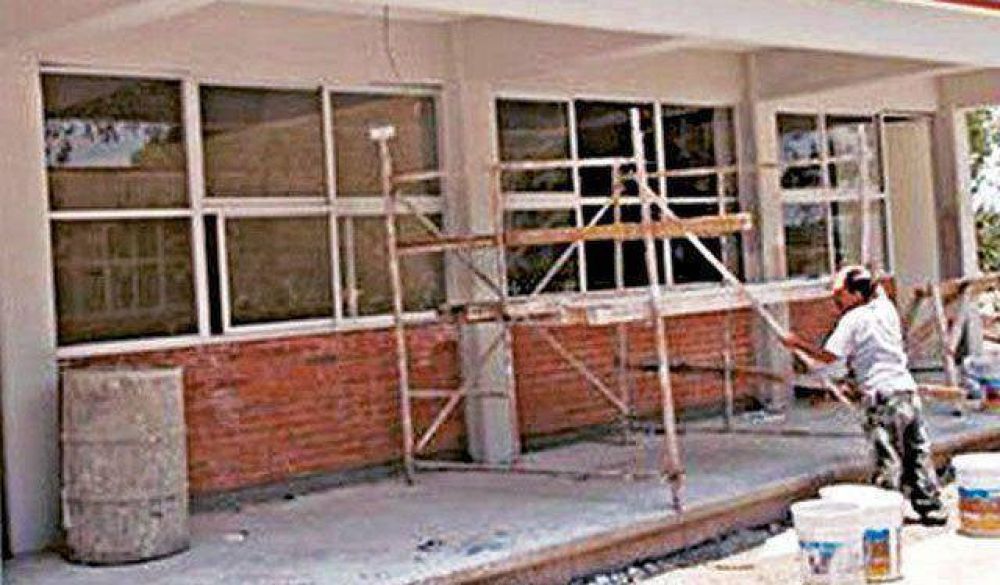 Este a�o ya se licitaron obras para 16 escuelas en toda la provincia