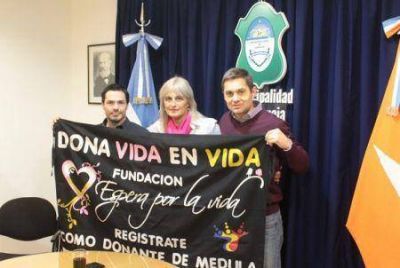 Sciurano se reuni� con la presidente de la Fundaci�n Espera por la Vida