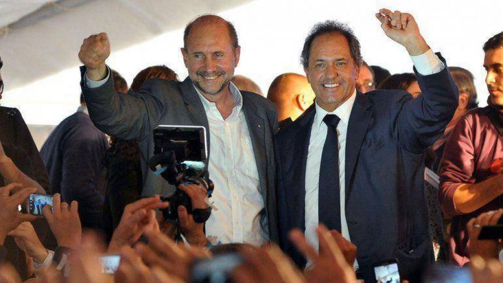 Scioli defendi� a An�bal Fern�ndez: 