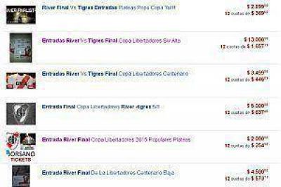 Allanan Mercado Libre por reventa de entradas para la final de la Libertadores