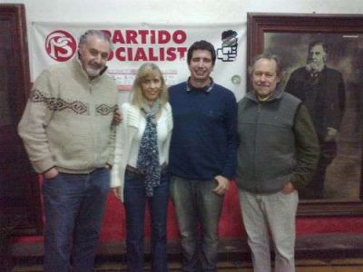 Candidatos del Frente Progresista visitaron Balcarce