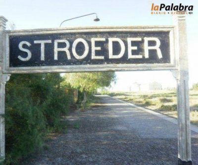 Realizan obra de iluminaci�n en Stroeder 