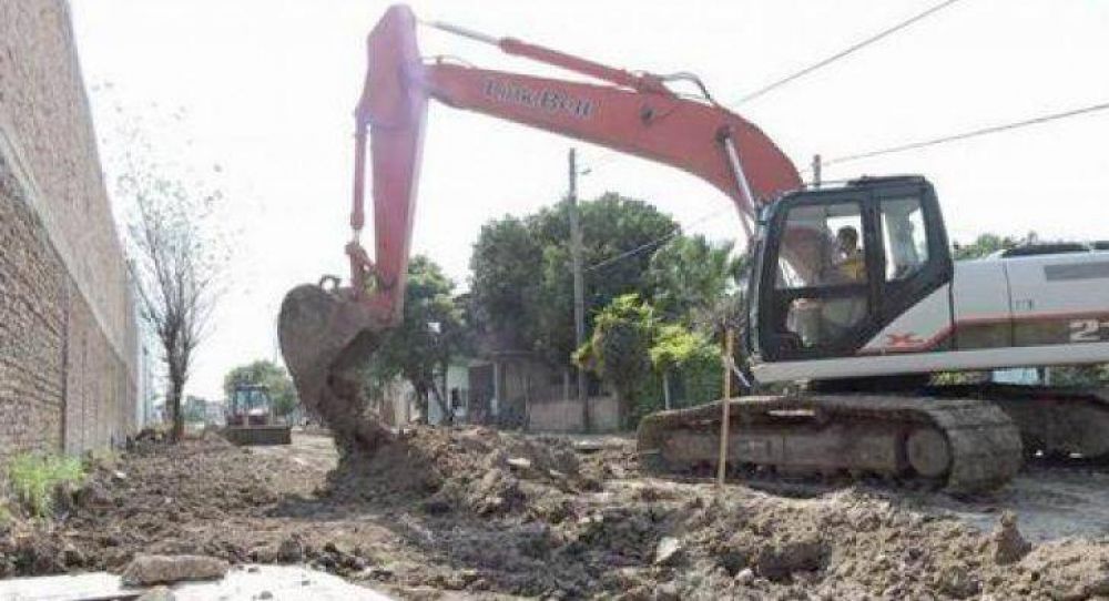 Avanzan las obras de infraestructura urbana