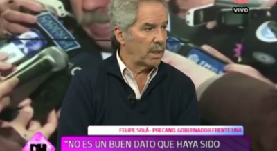 Felipe Sol�: �Sab�a que iba a haber una denuncia contra An�bal Fern�ndez hace como quince d�as�