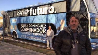 García lleva la campaña de Domínguez a la Cuarta
