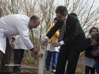 �irihuau inaugur� la red de agua potable